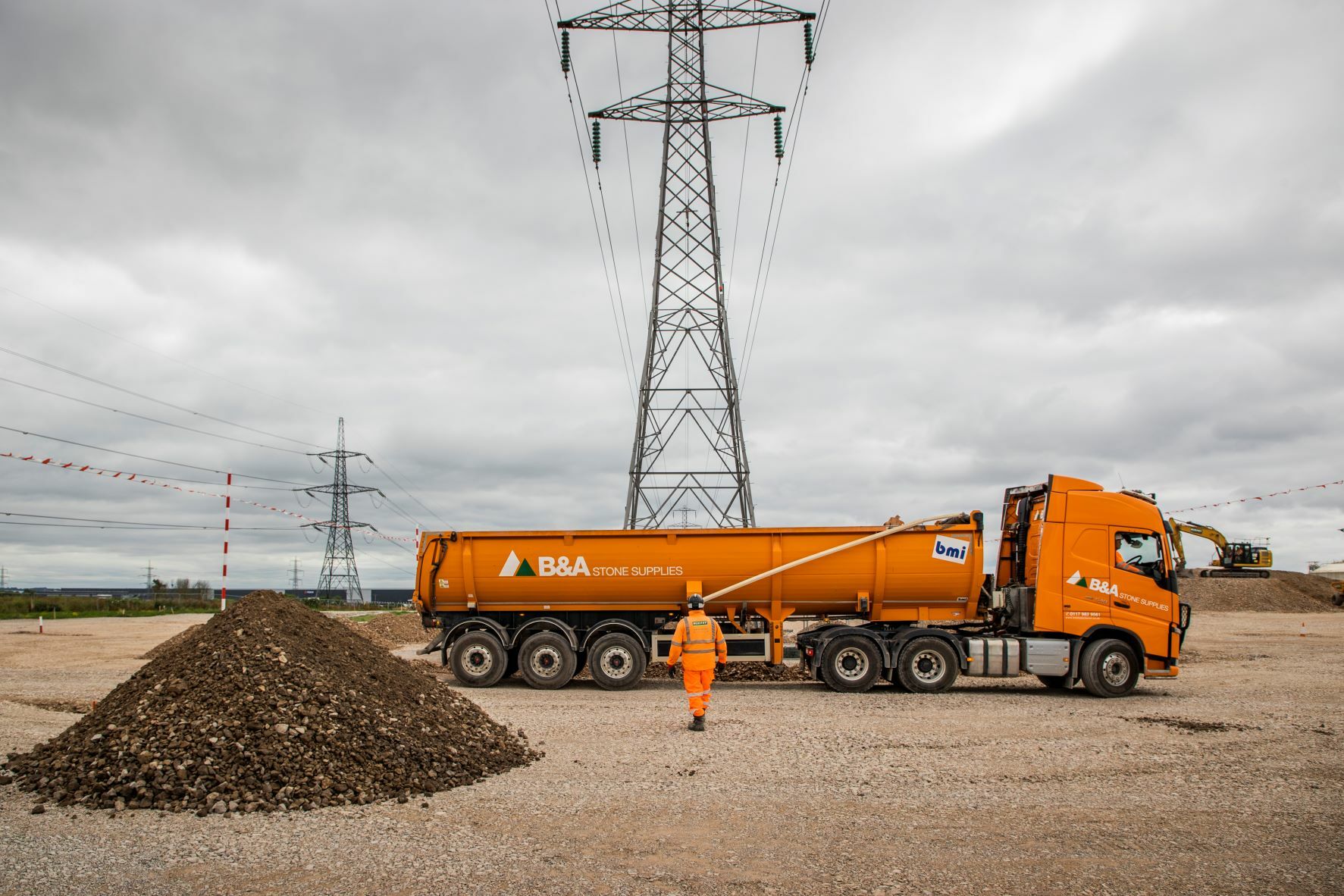 B&A Group vehicle at Hinkley