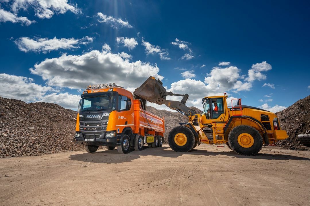 B&A Group working vehicles