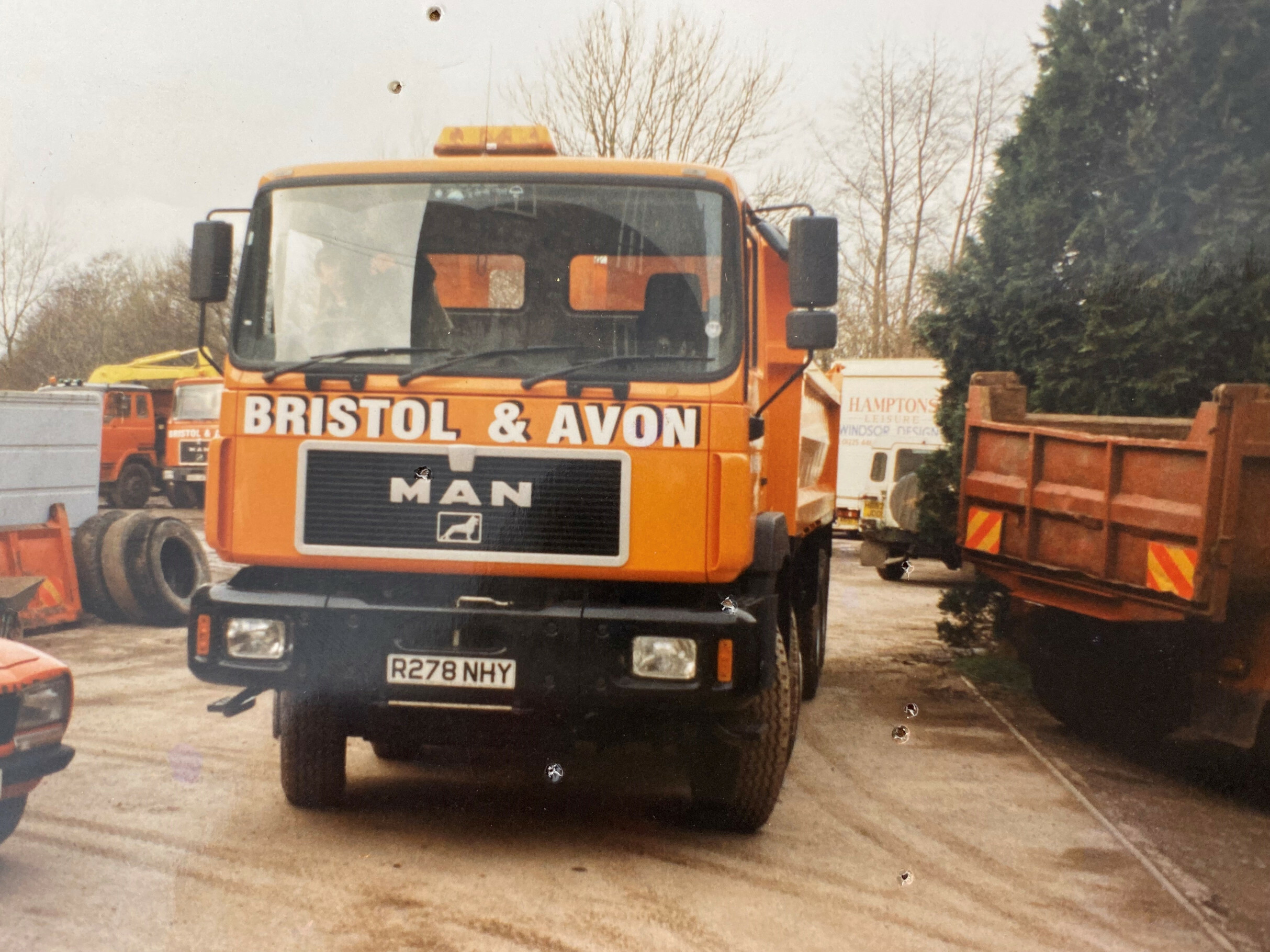 Bristol & Avon branded truck