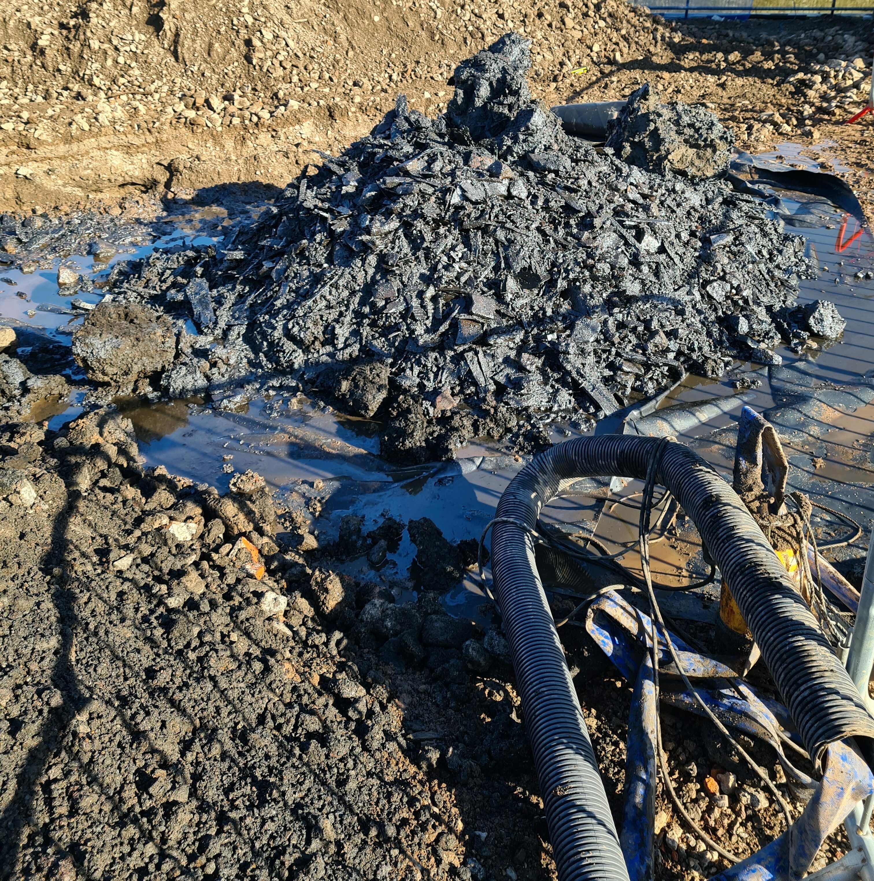 Contaminated material removal