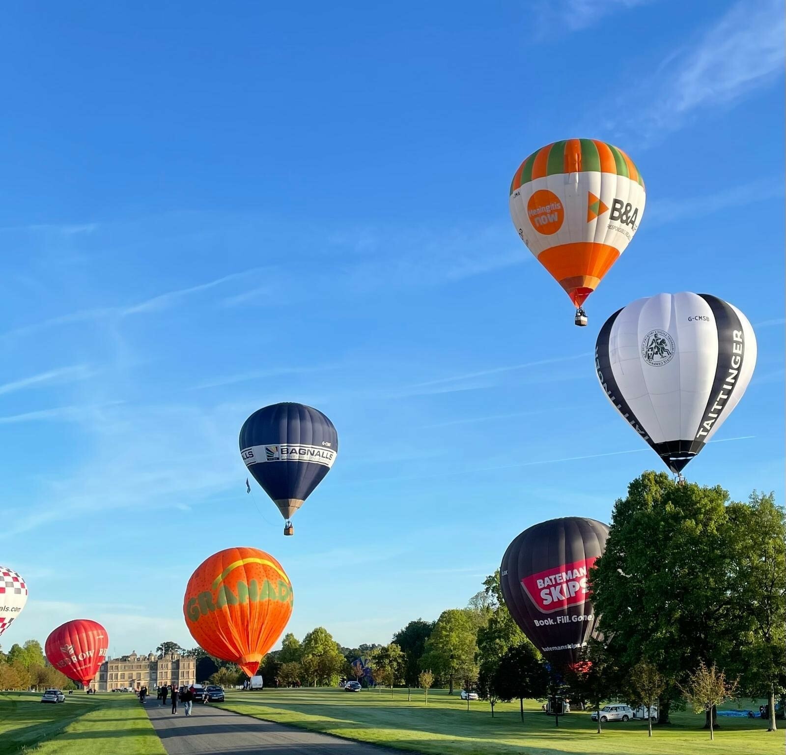 Hot air balloons