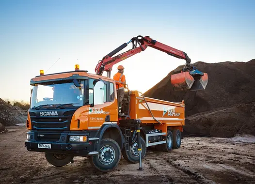 B&A Group grab lorry